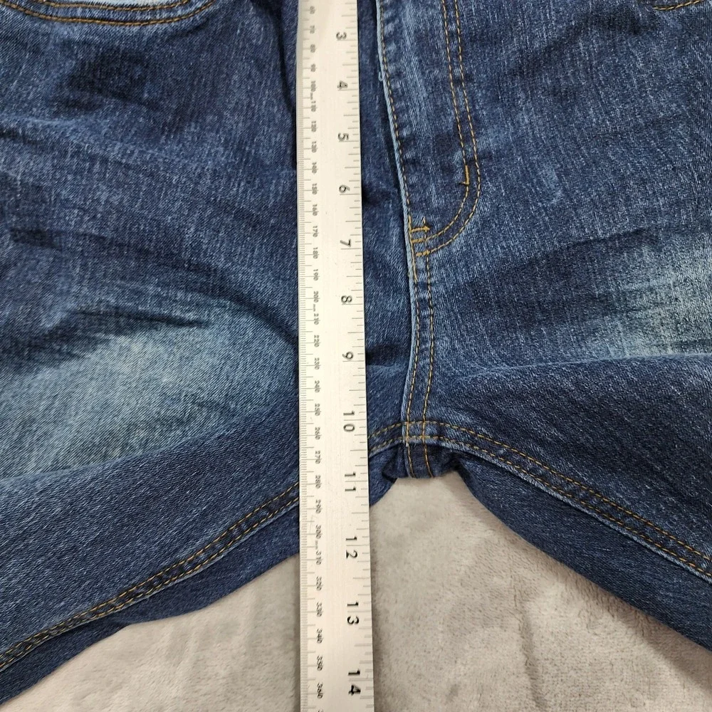 Stitches & Rivets Jeans Mens 32x30 Blue Regular Straight Stretch Denim Casual